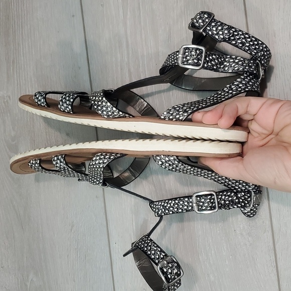 Circus by Sam Edelman Selma Jelly Gladiator Strappy Sandals Flats shoes - Picture 10 of 12